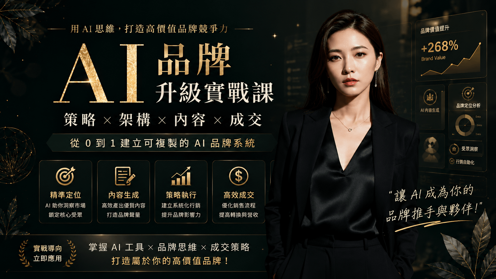 AI 品牌升級實戰課