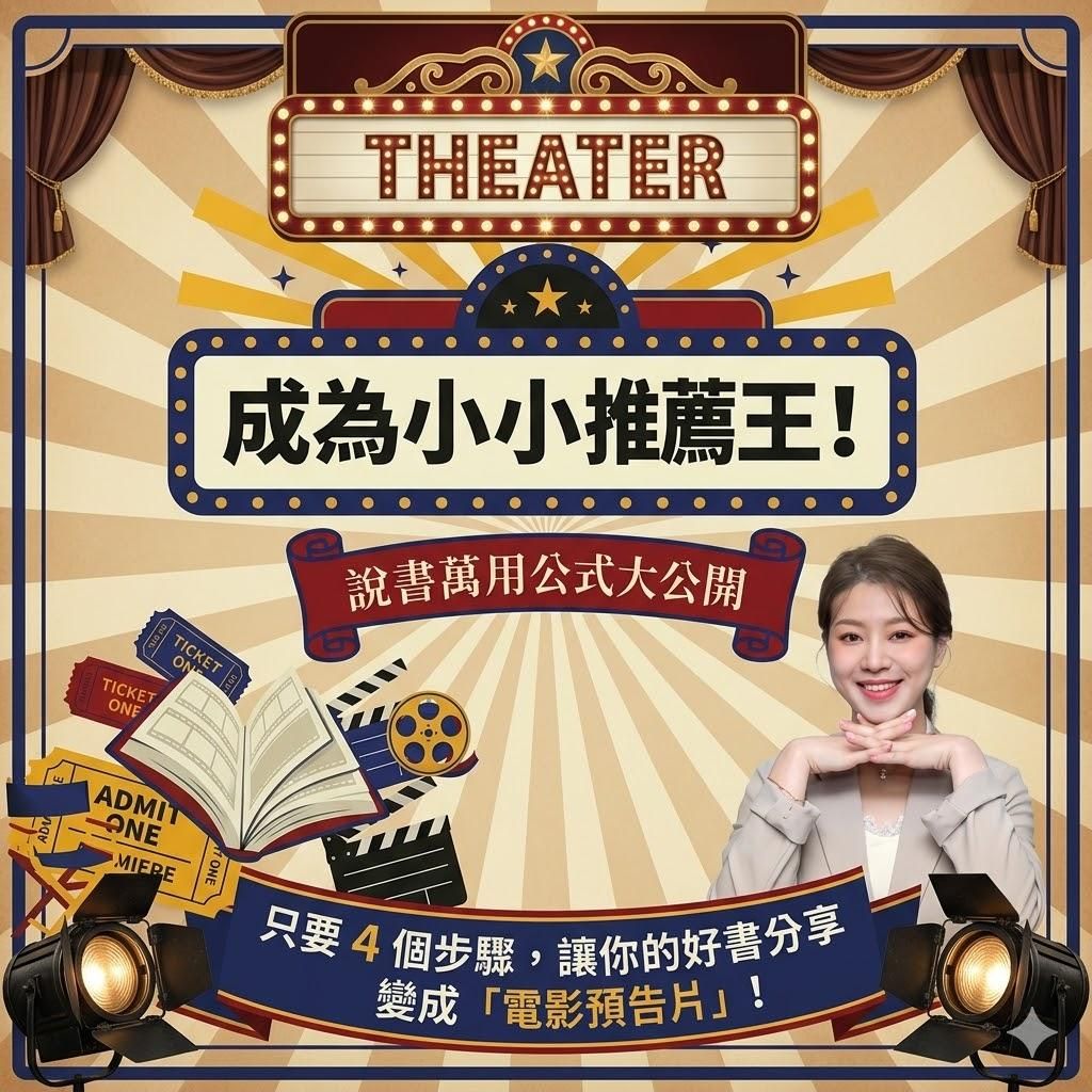 《小小說書人》線上直播課