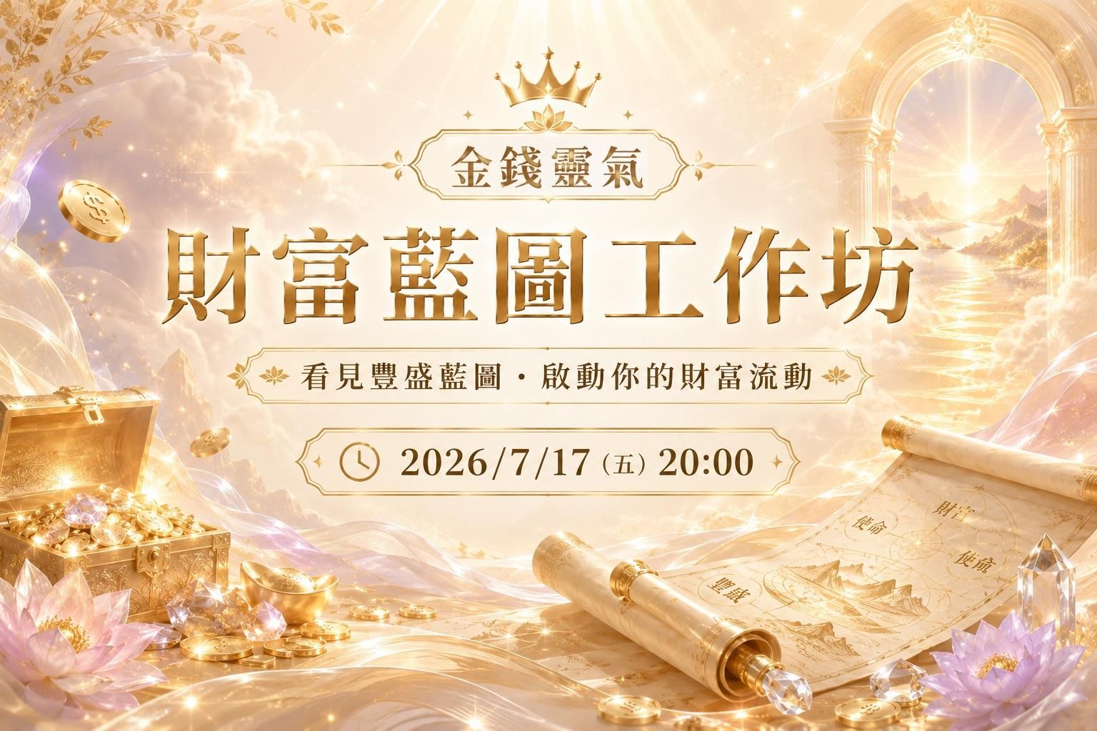 7/17 連結高我・財富藍圖工作坊