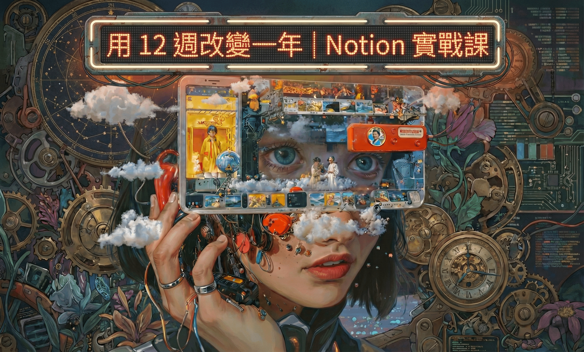 時間管理，精力管理，專案管理⭐ 用12週搞定一年 把人生系統化︱光光的NOTION實戰進階 2班