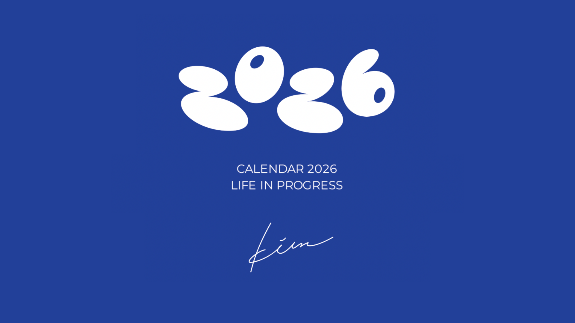 2026《金句日曆》｜LIFE IN PROGRESS 把每一天，都活成前進的一步。