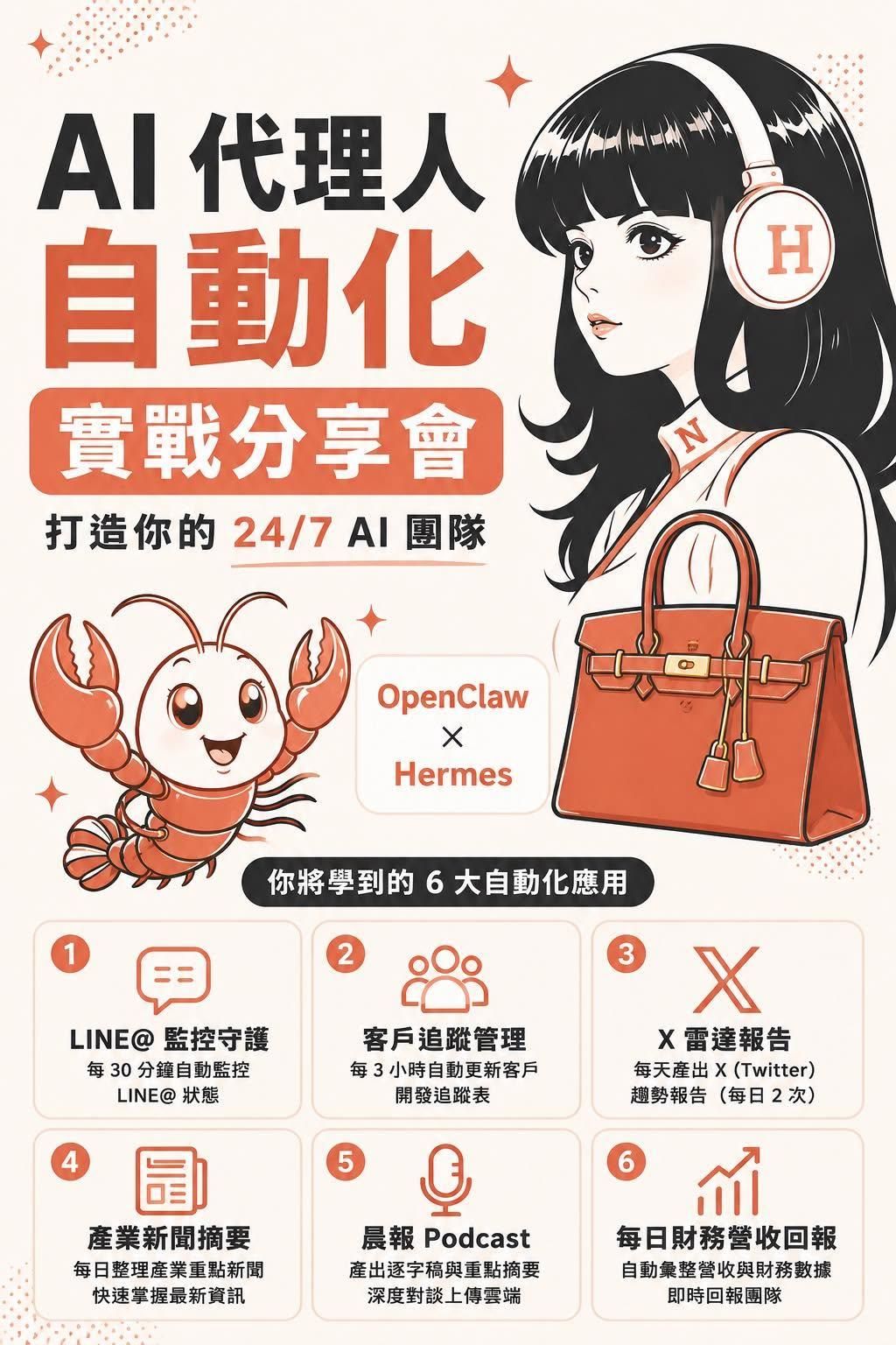 AI 代理人自動化線上實戰課