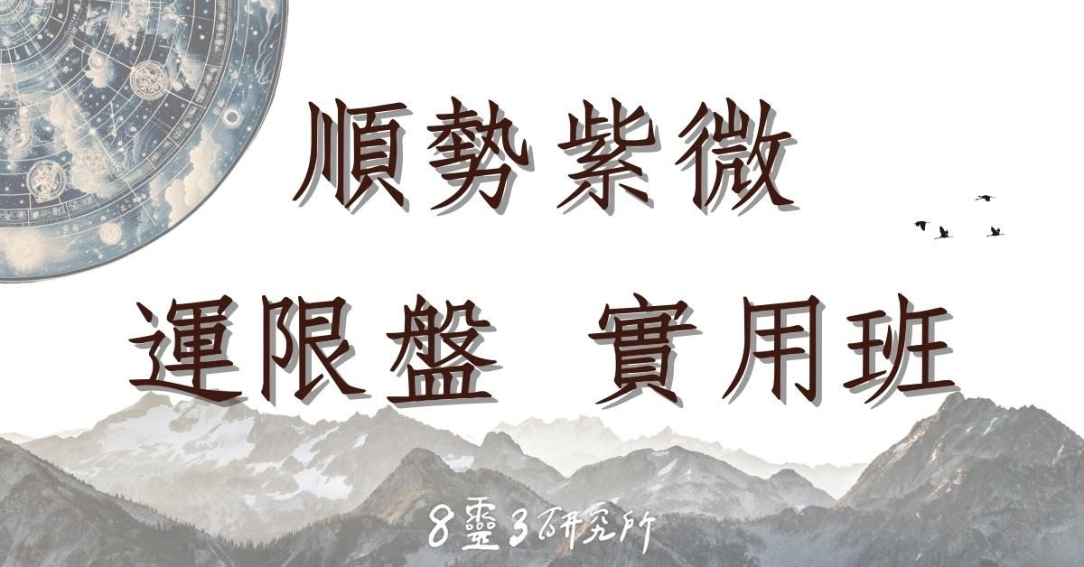 順勢紫微 / 運限盤實用班