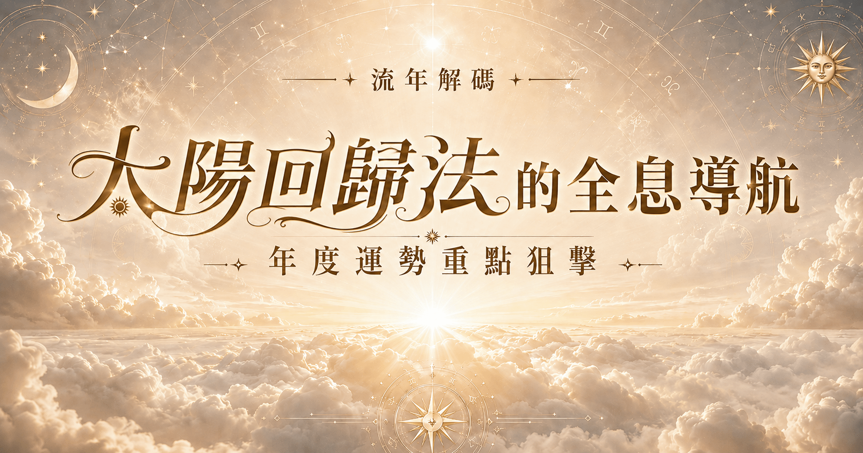 【流年解碼】太陽回歸與行運的全息導航