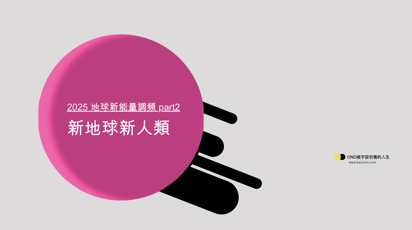 新地球能量調頻：成爲「創造新現實」的人！
