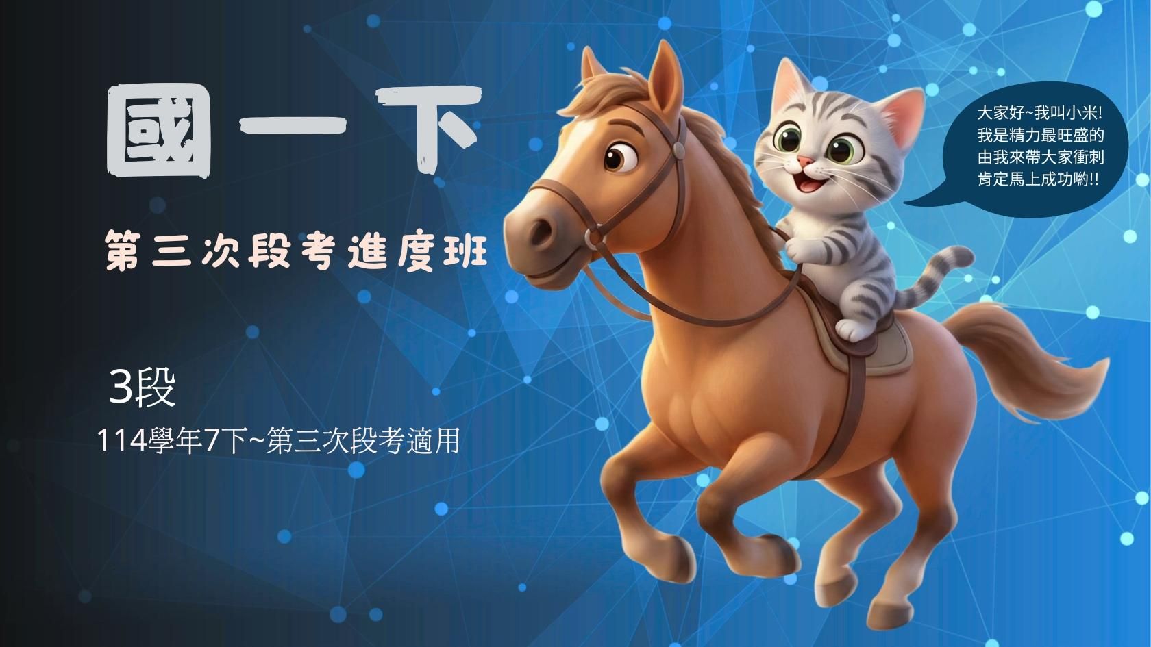 114年7下國一下(第三次期中考)進度班