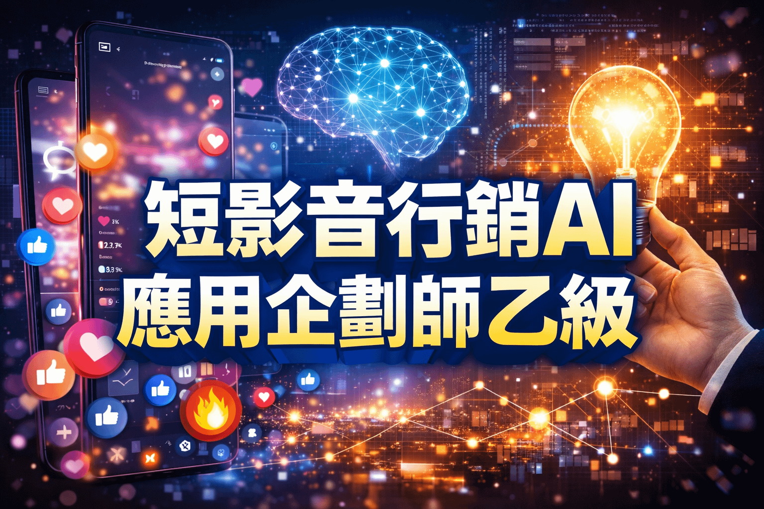 短影音行銷【AI應用】企劃師【乙級】-術科報告【範例】+AI指令集+300題題庫