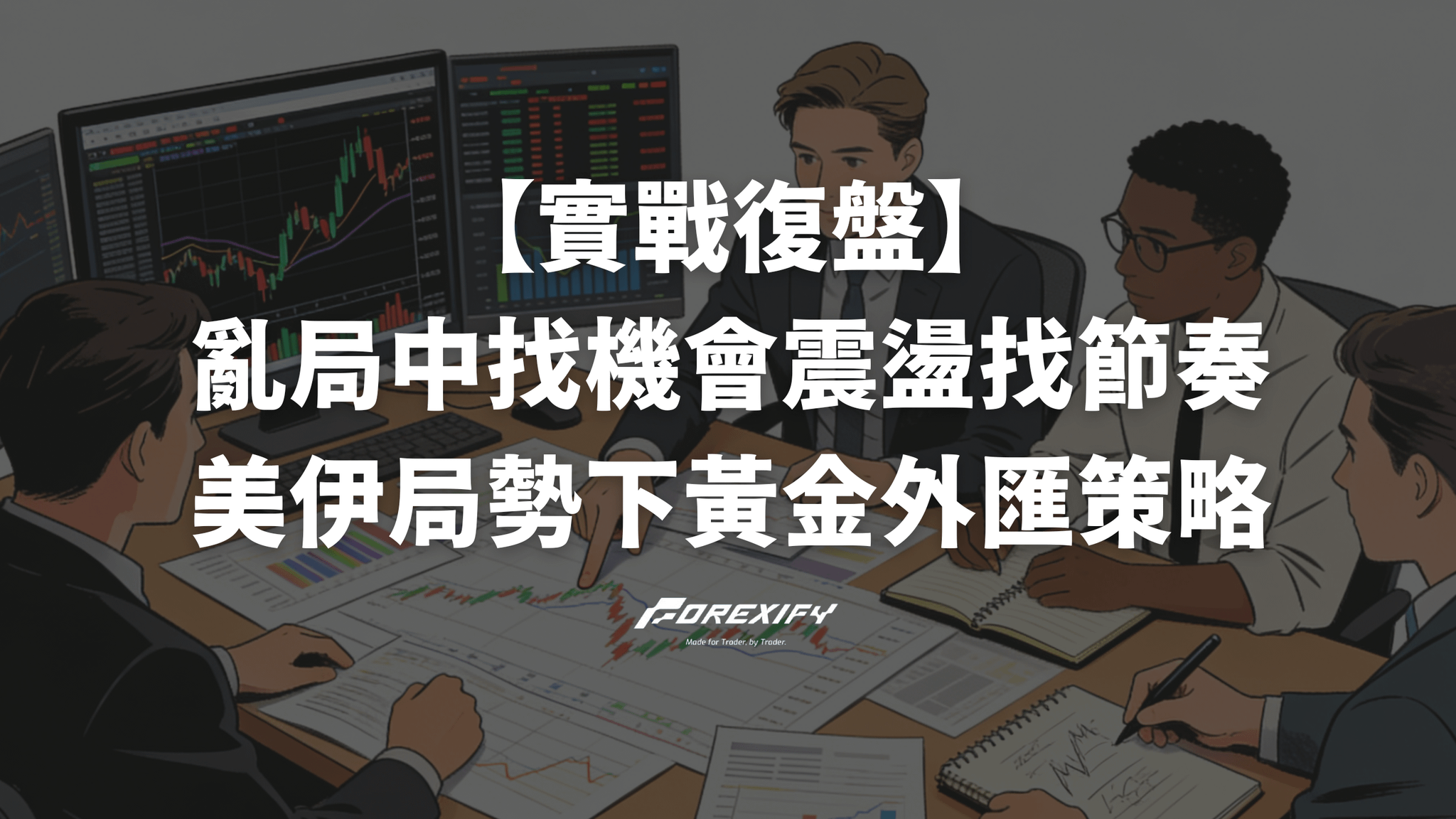 【實戰復盤】亂局中找機會，震盪中找節奏：美伊局勢下的黃金與外匯應對策略