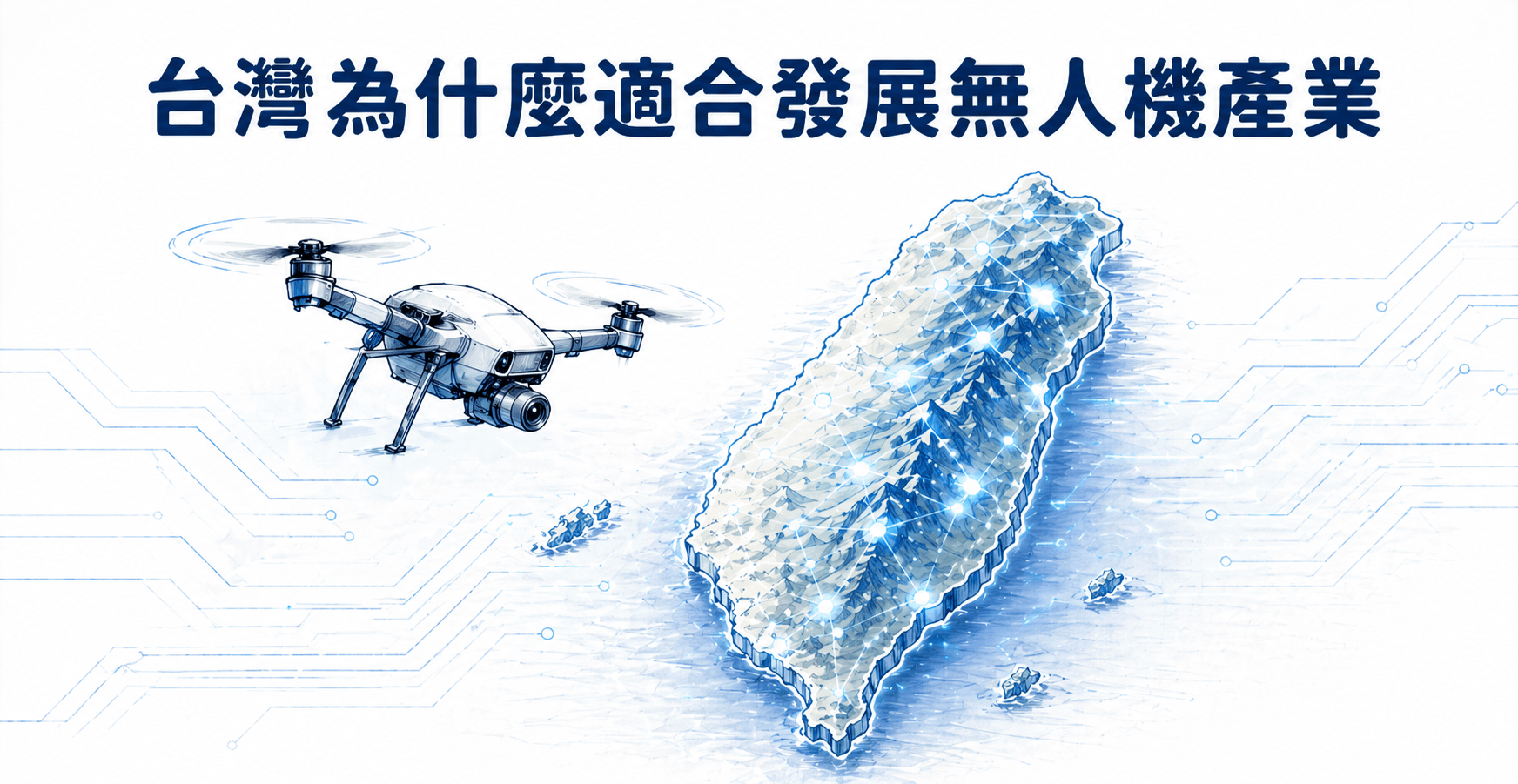 島鏈上的智慧之翼 谷立言為什麼說台灣適合發展無人機？