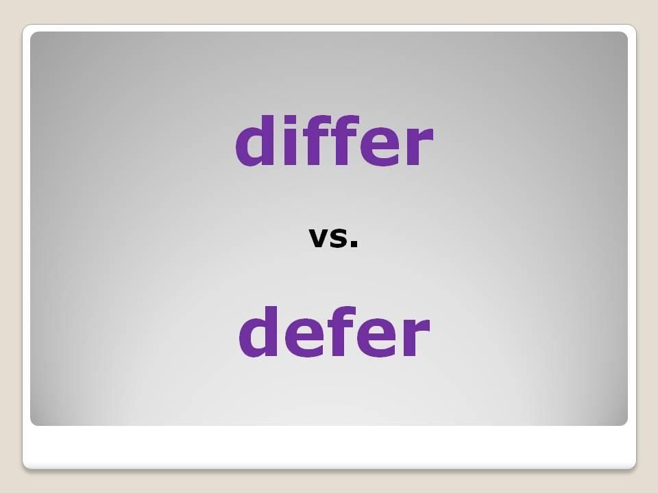 Jumbo邱家鵬 TOEIC-多益高分單字系列｜ differ 跟 defer 