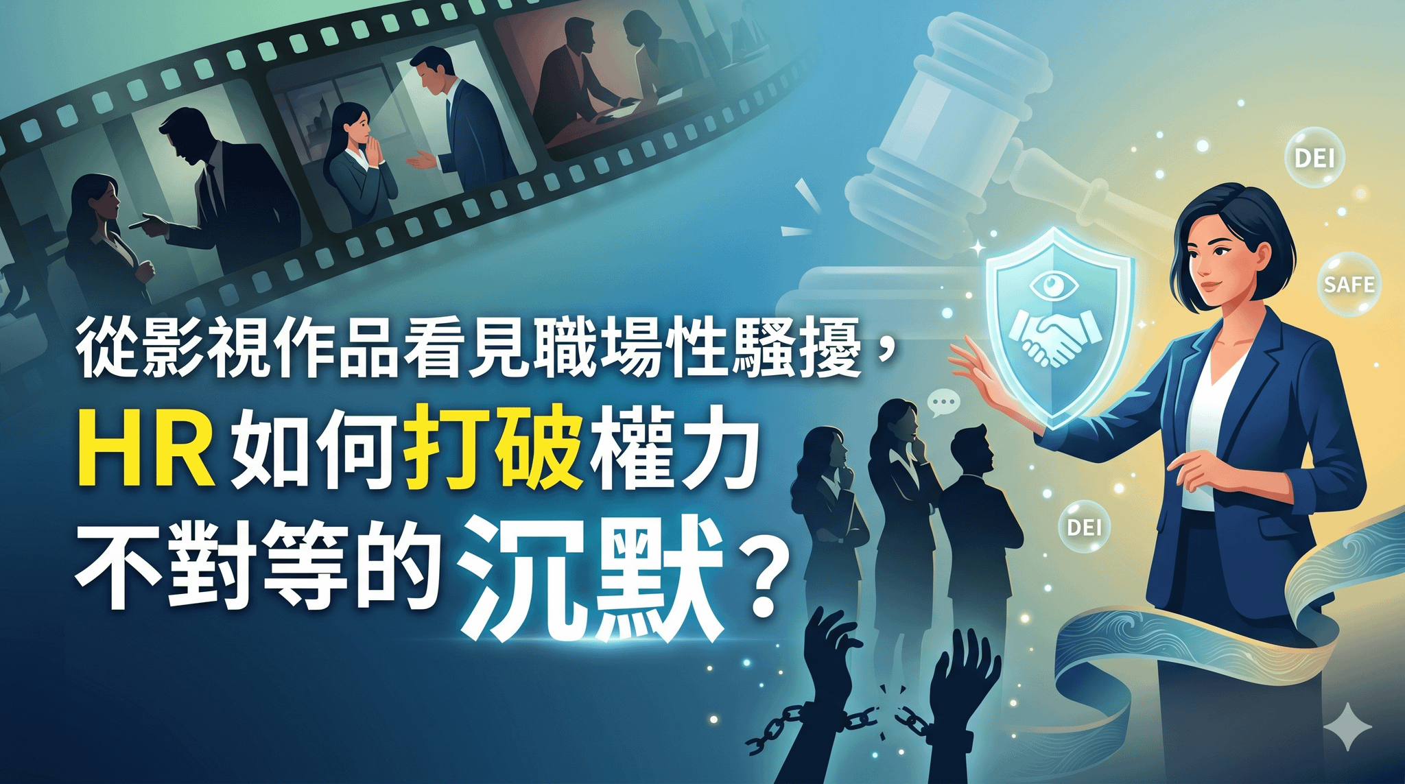 從影視作品看職場性騷擾，HR 如何打破權力不對等的沉默？