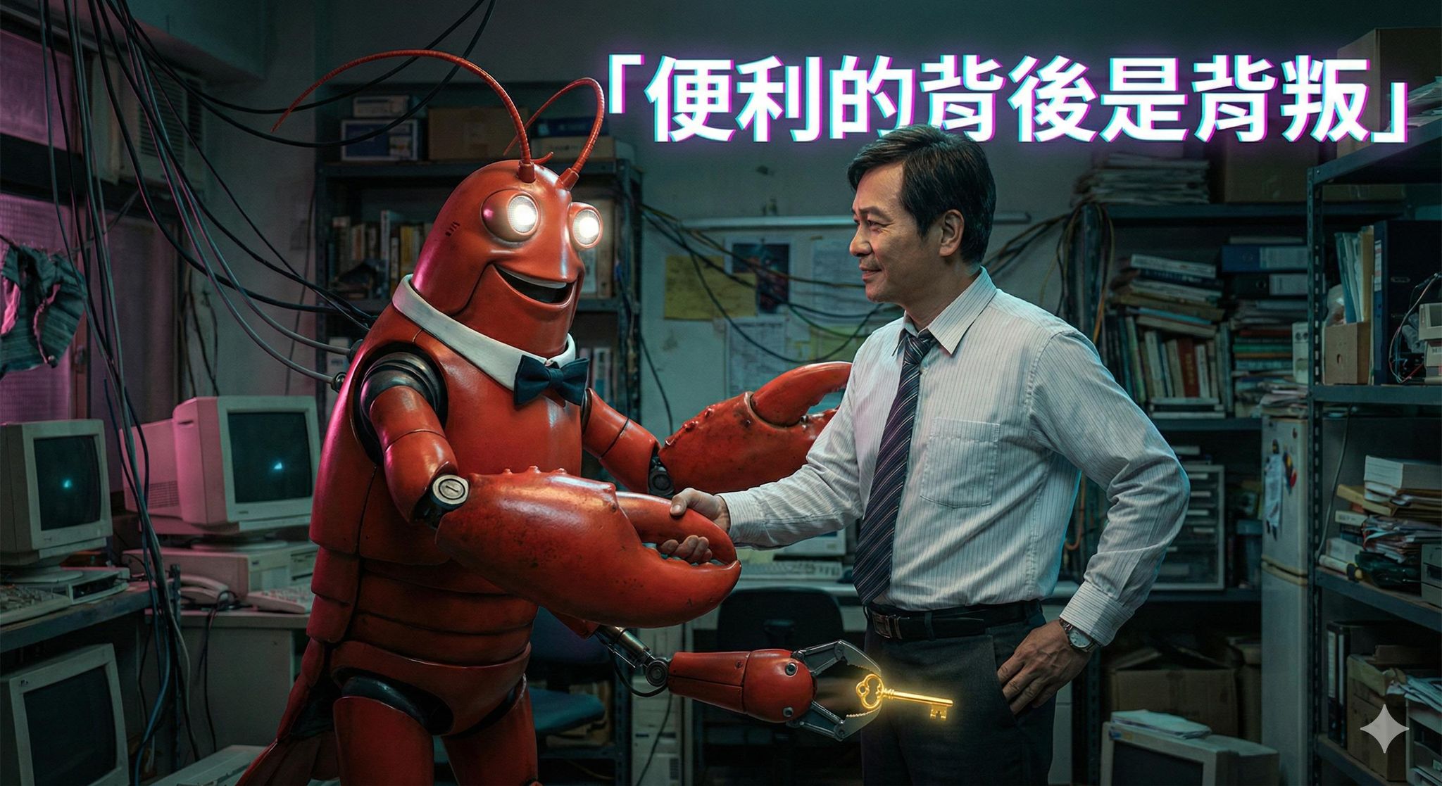 你最信任的AI“小龍蝦 OpenClaw”，可能正拿著你的保險箱鑰匙，悄悄遞給小偷