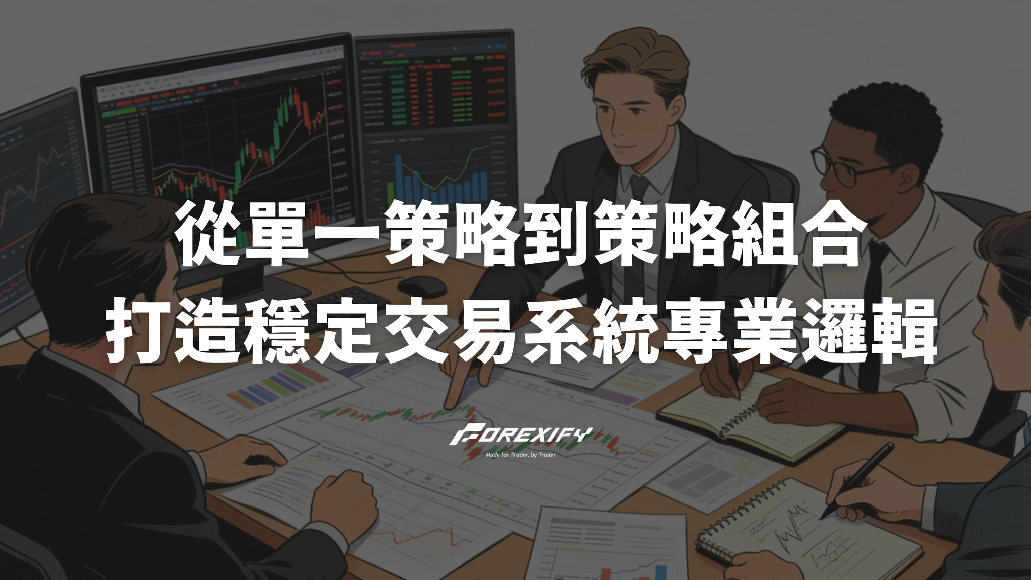從單一策略到策略組合 打造穩定交易系統專業邏輯