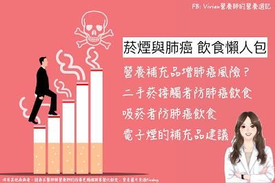 吸菸者、肺癌的飲食與營養懶人包