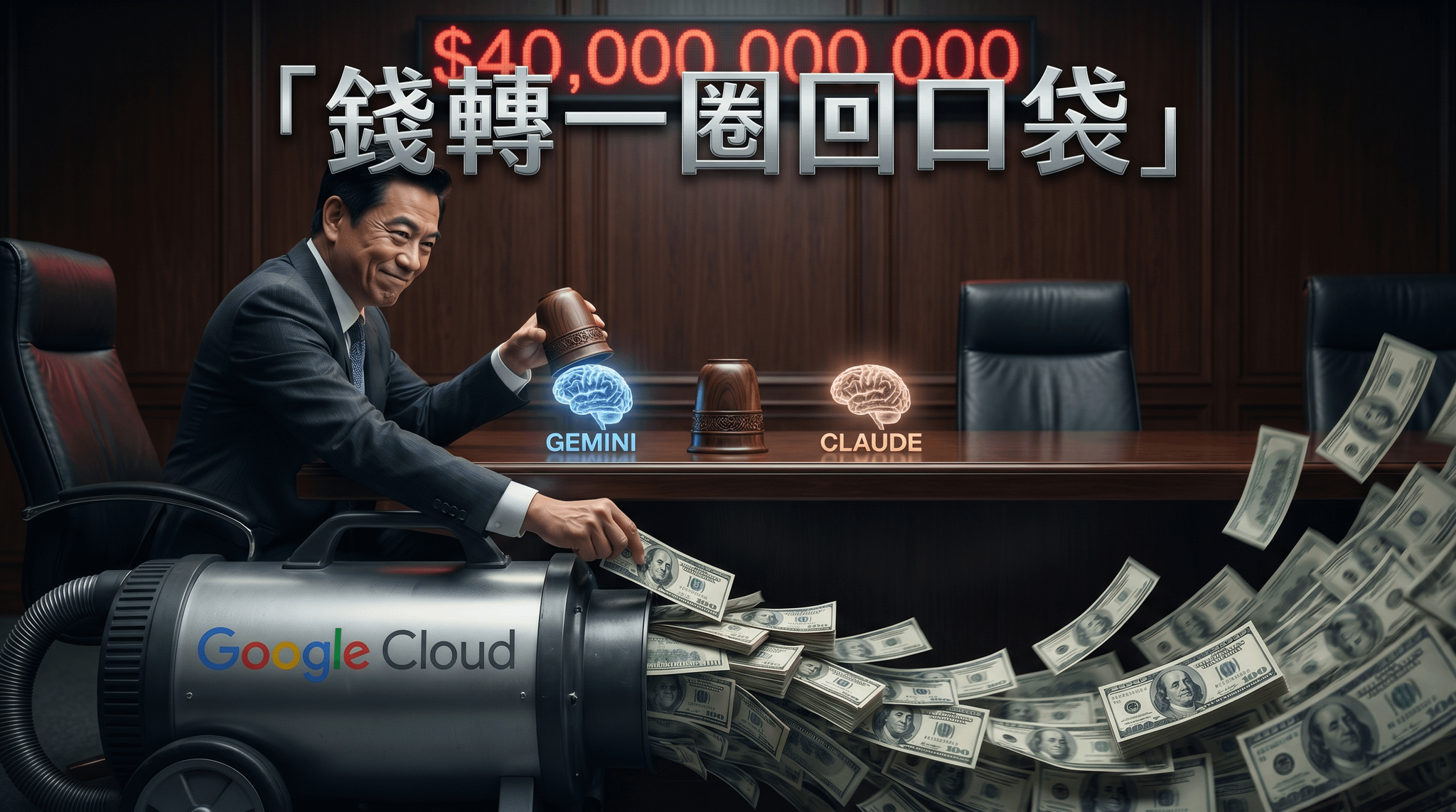 砸 400 億美金買最強對手？Google 這張「保單」，保的是誰的命？