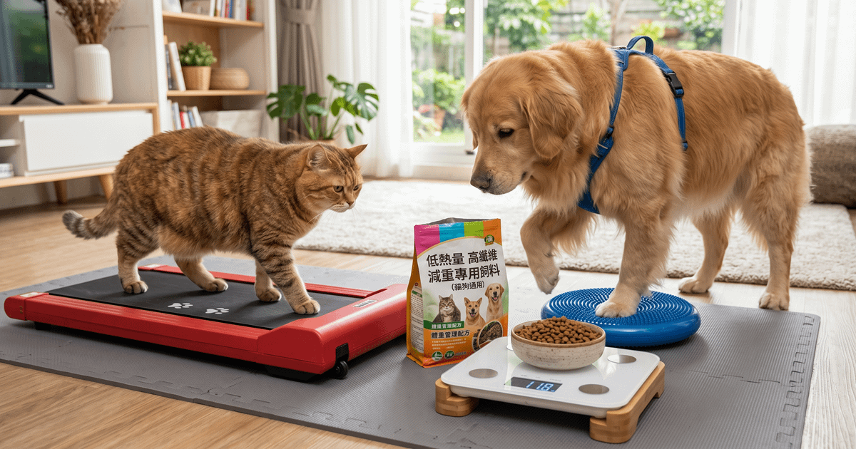 門市秘笈 ｜犬貓減重與安全節食餵食全指南
