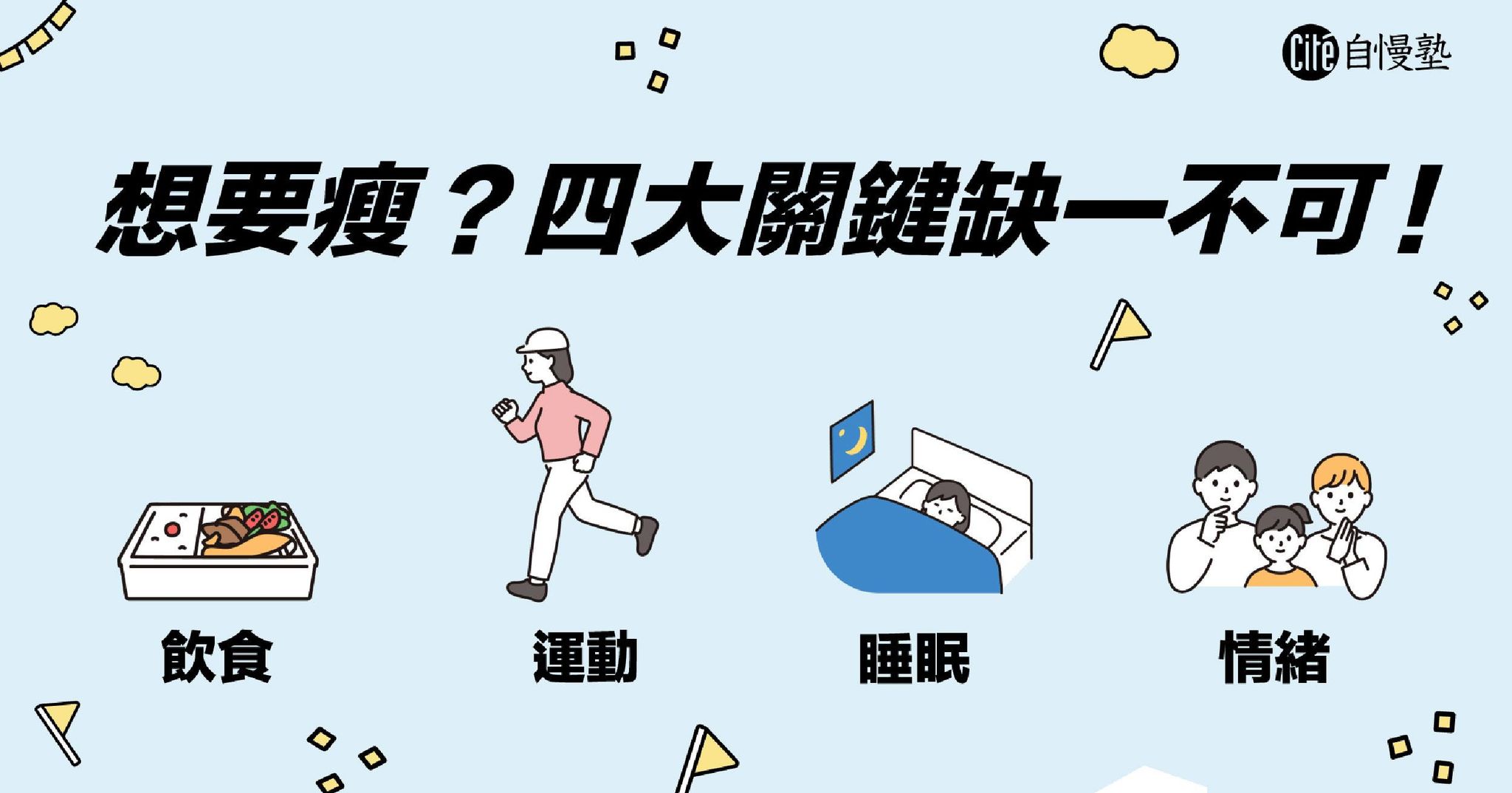 為什麼已經少吃多動了,卻還是瘦不下來?