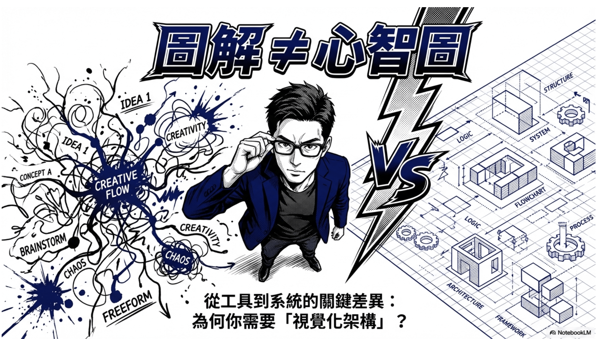 圖解與心智圖差在哪？從工具到系統的關鍵差異