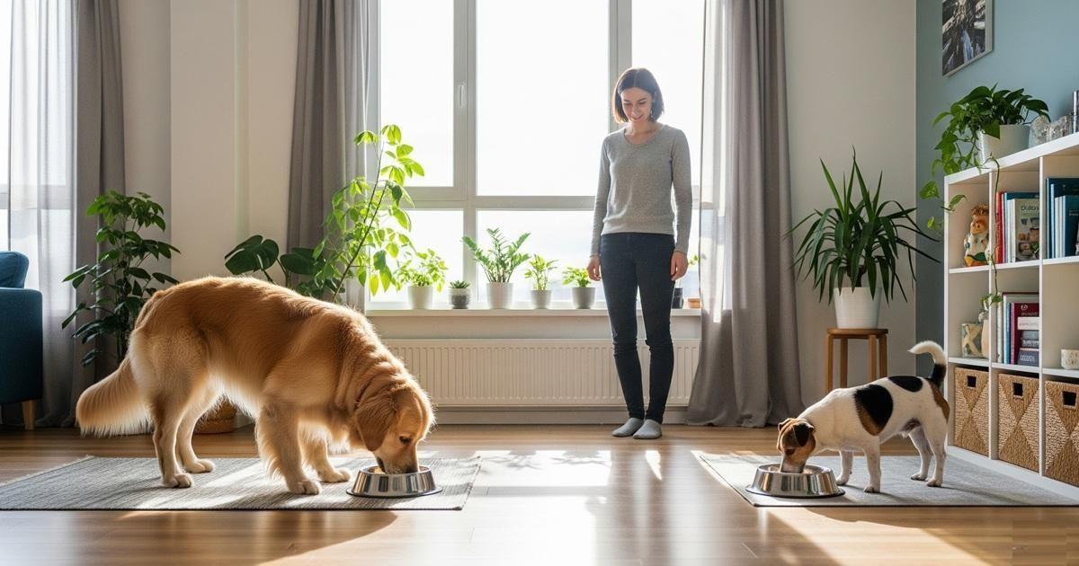 門市祕笈-多犬家庭狗狗進食安排的正確策略