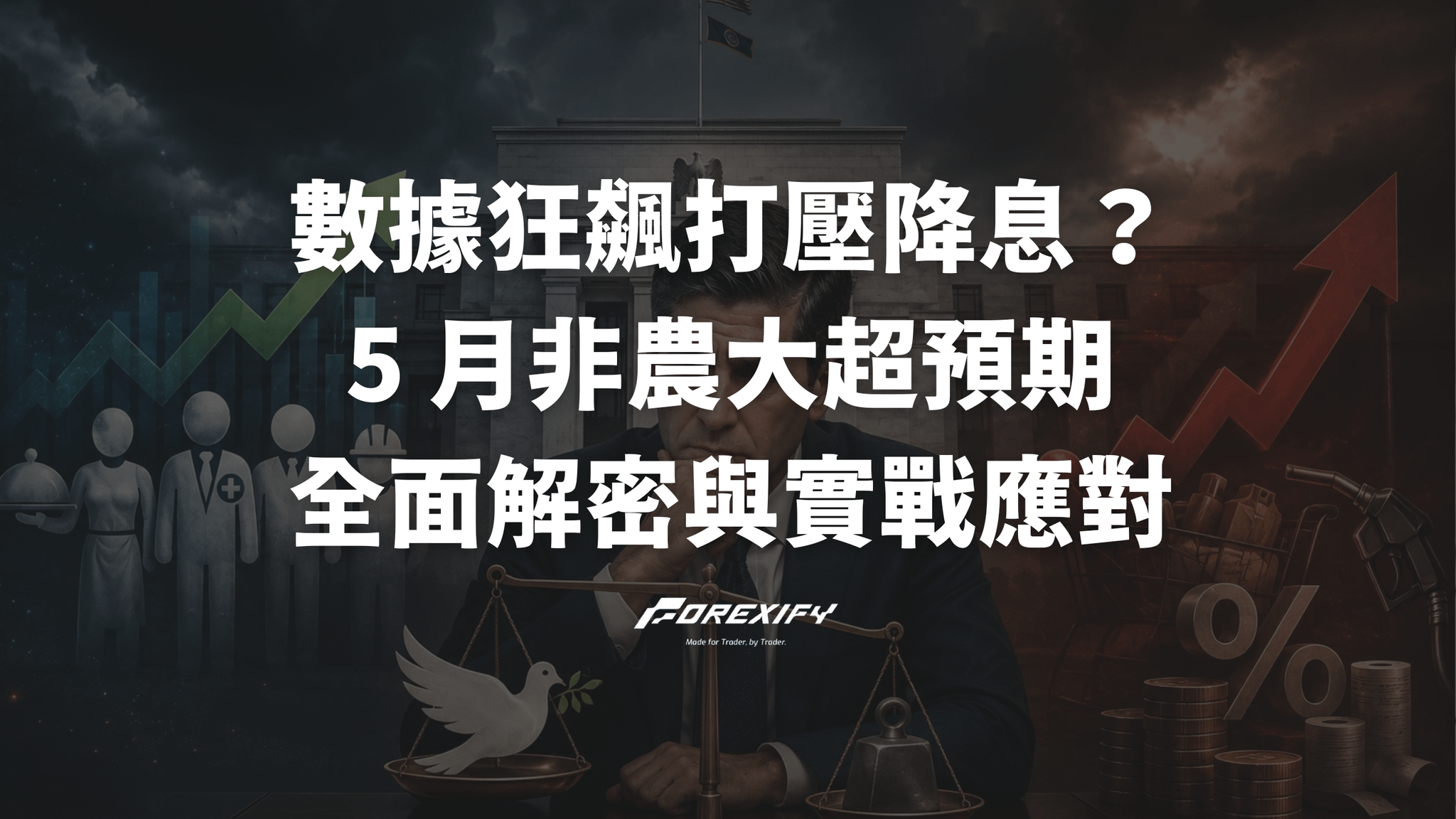 數據狂飆打壓降息？5 月非農大超預期的全面解密與實戰應對