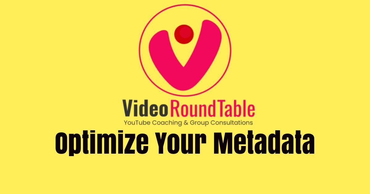 How To Opitmize Your Metadata