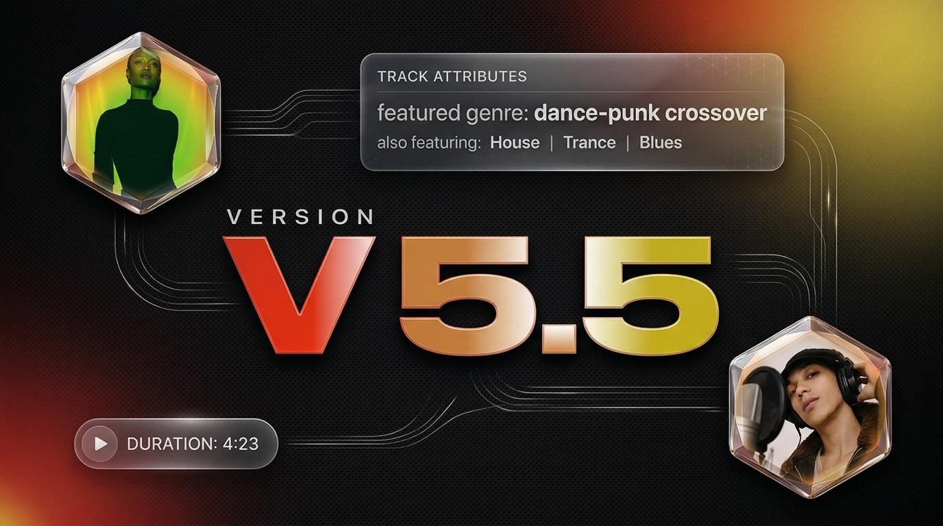 Suno v5.5 完整解析：Voices、Custom Models、My Taste 三大個人化功能拆解