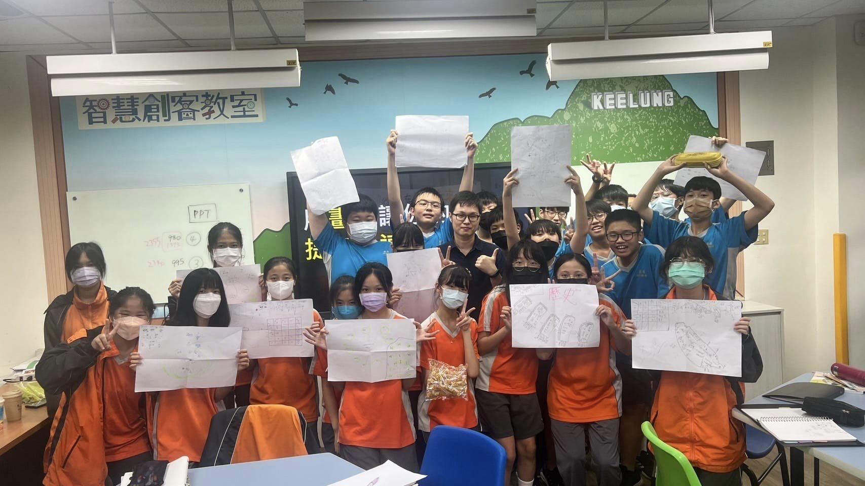 三訪銘傳國中，塗鴉筆記三部曲的進行式