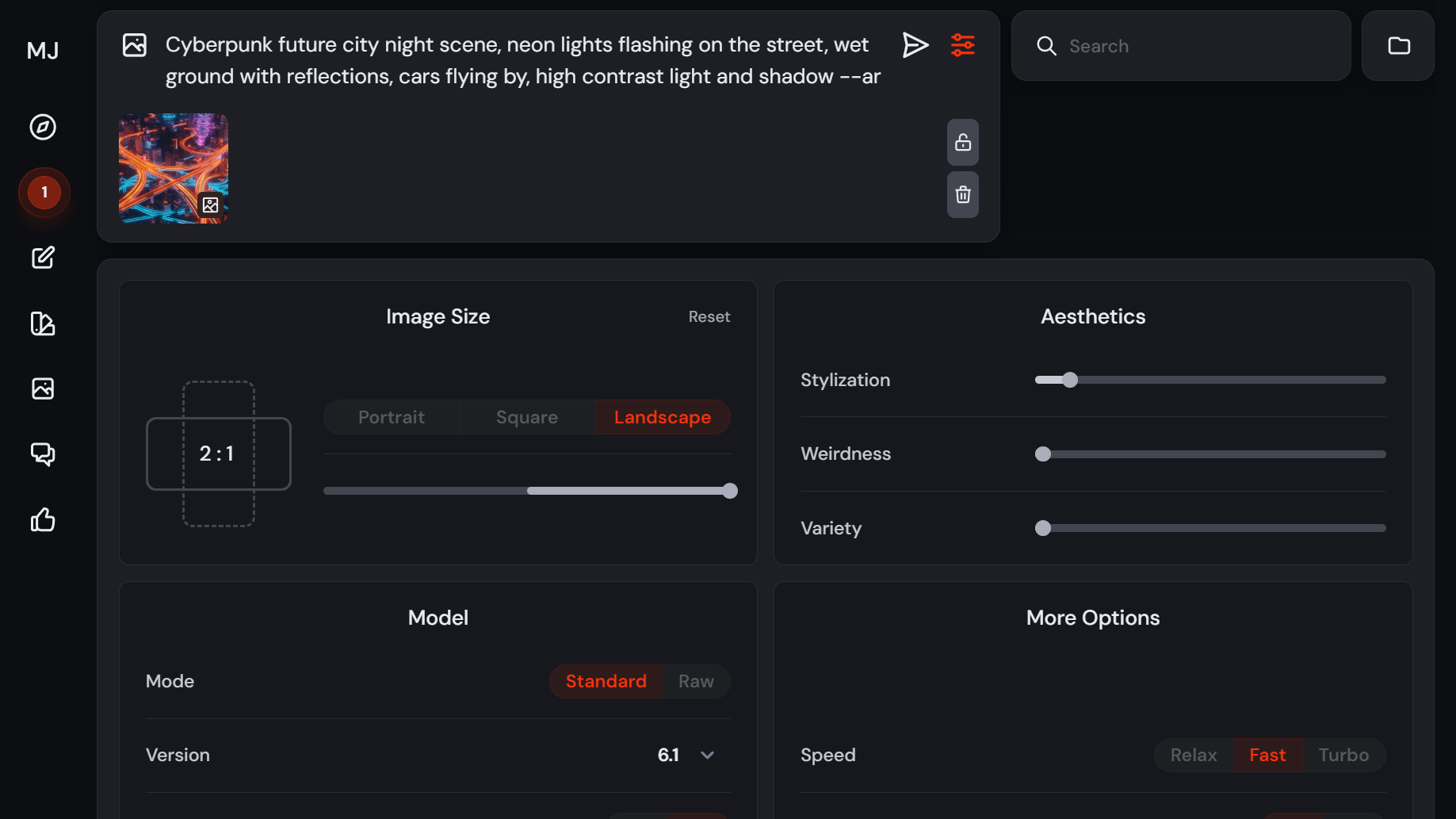 MidJourney V6.1 進階指南：完整提示詞架構與權重調整、風格設定、參數應用全攻略