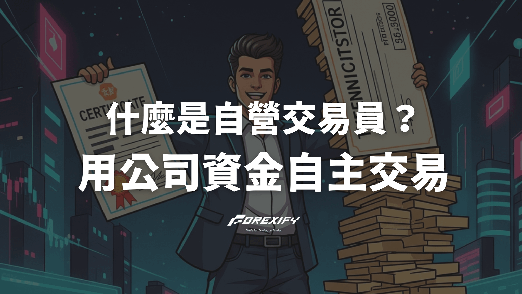 什麼是自營交易員?用公司資金交易的完整教學