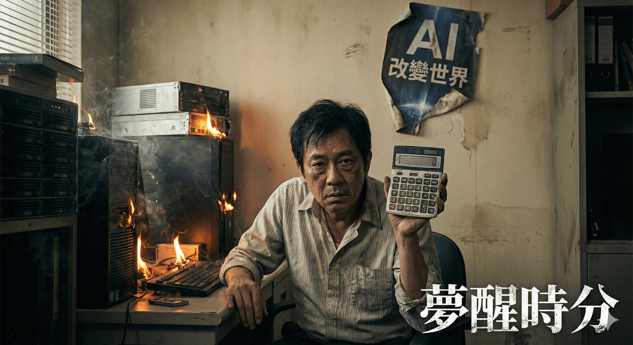 AI的遮羞布被扯下了：只會講故事的公司，正在排隊等死