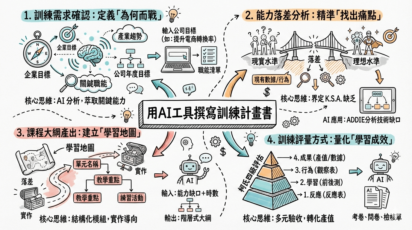 AI撰寫訓練計畫書