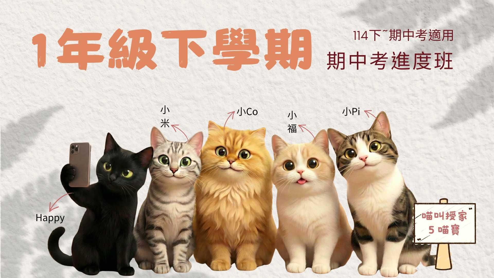 114年1下,共8周期中考進度班(送寒假進度)