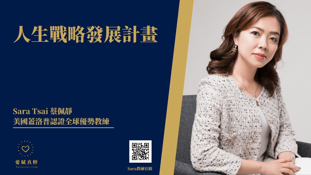<Sara教練>人生戰略發展計畫(檔案＋20分鐘教學影片）