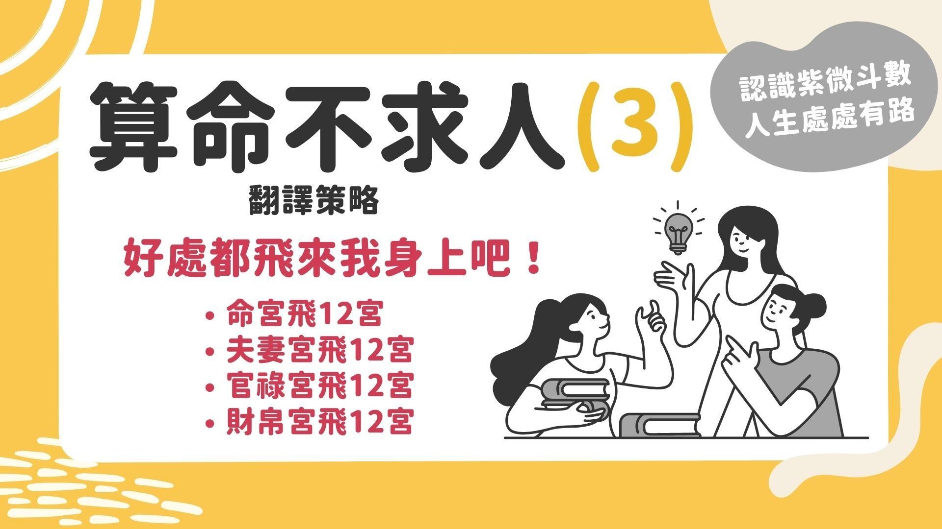 算命不求人-翻譯策略(3)