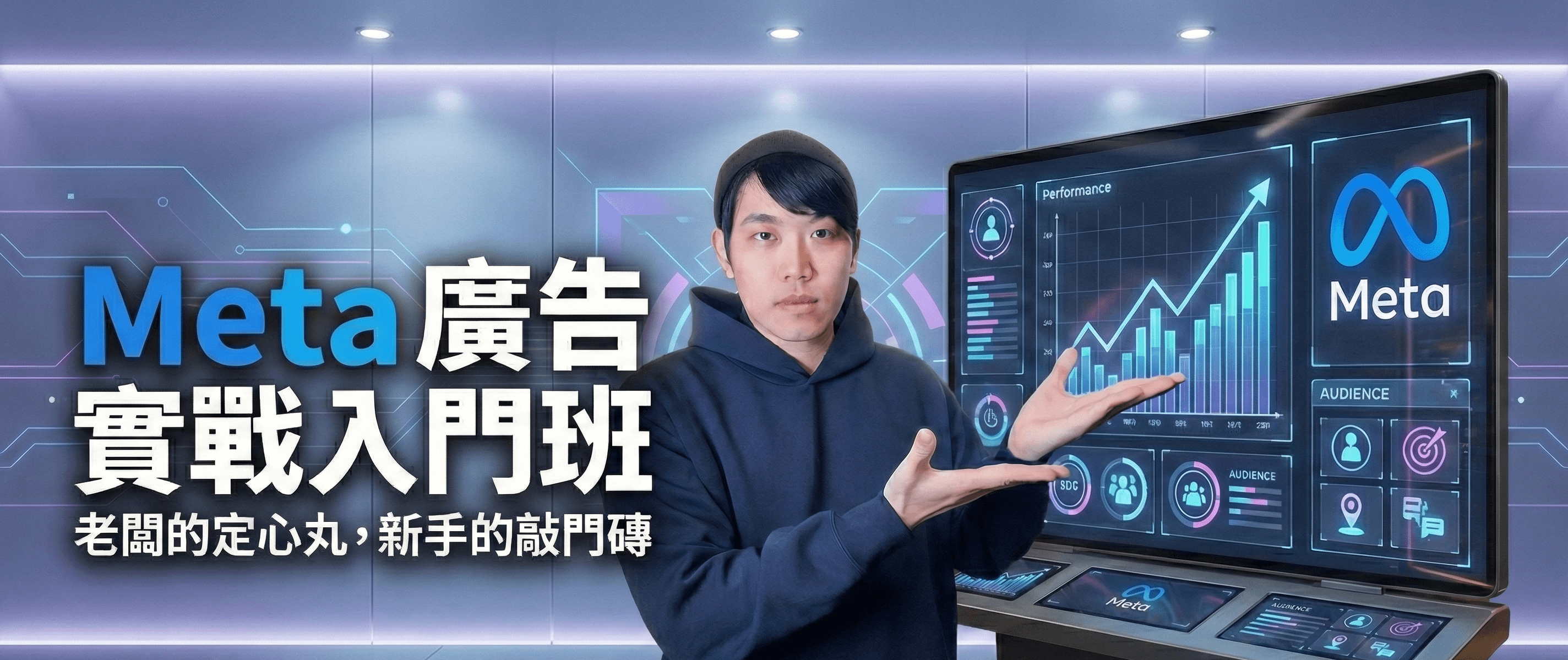 Meta 廣告實戰入門班:老闆的定心丸,新手的敲門磚