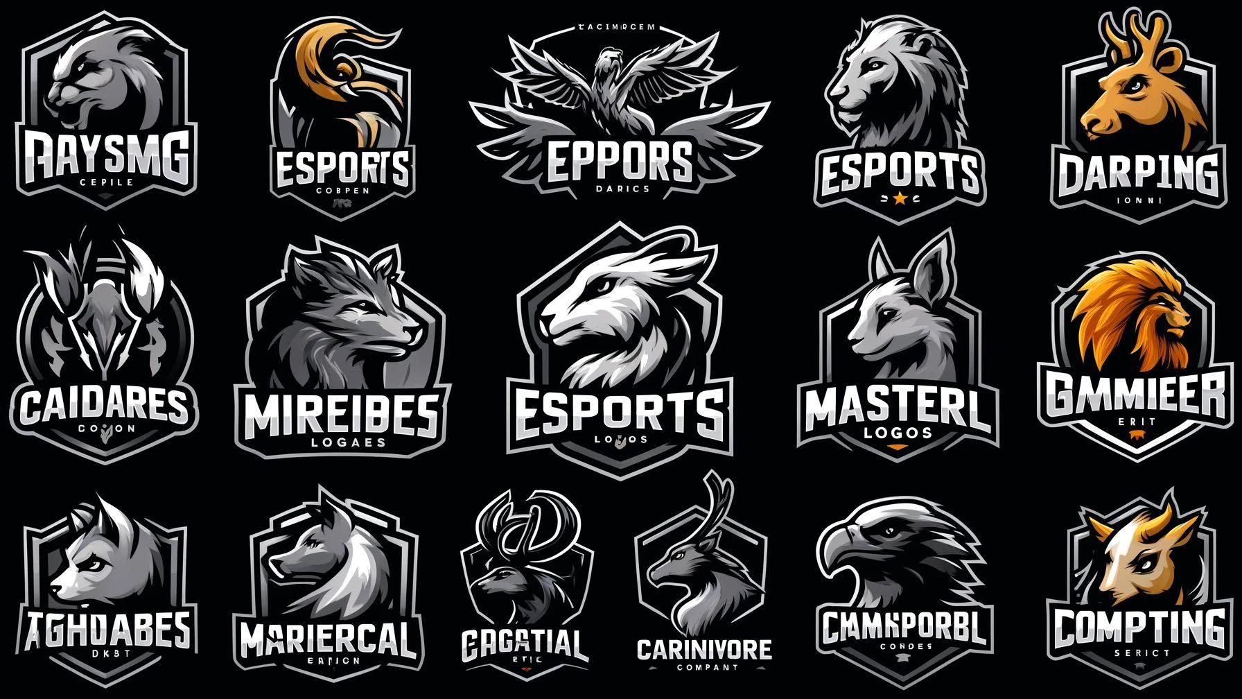 電競戰隊LOGO｜團體服設計- DALL-E提示詞