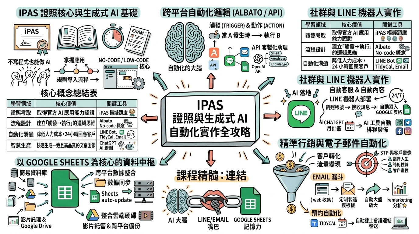 AI自動化與IPAS考試輔導
