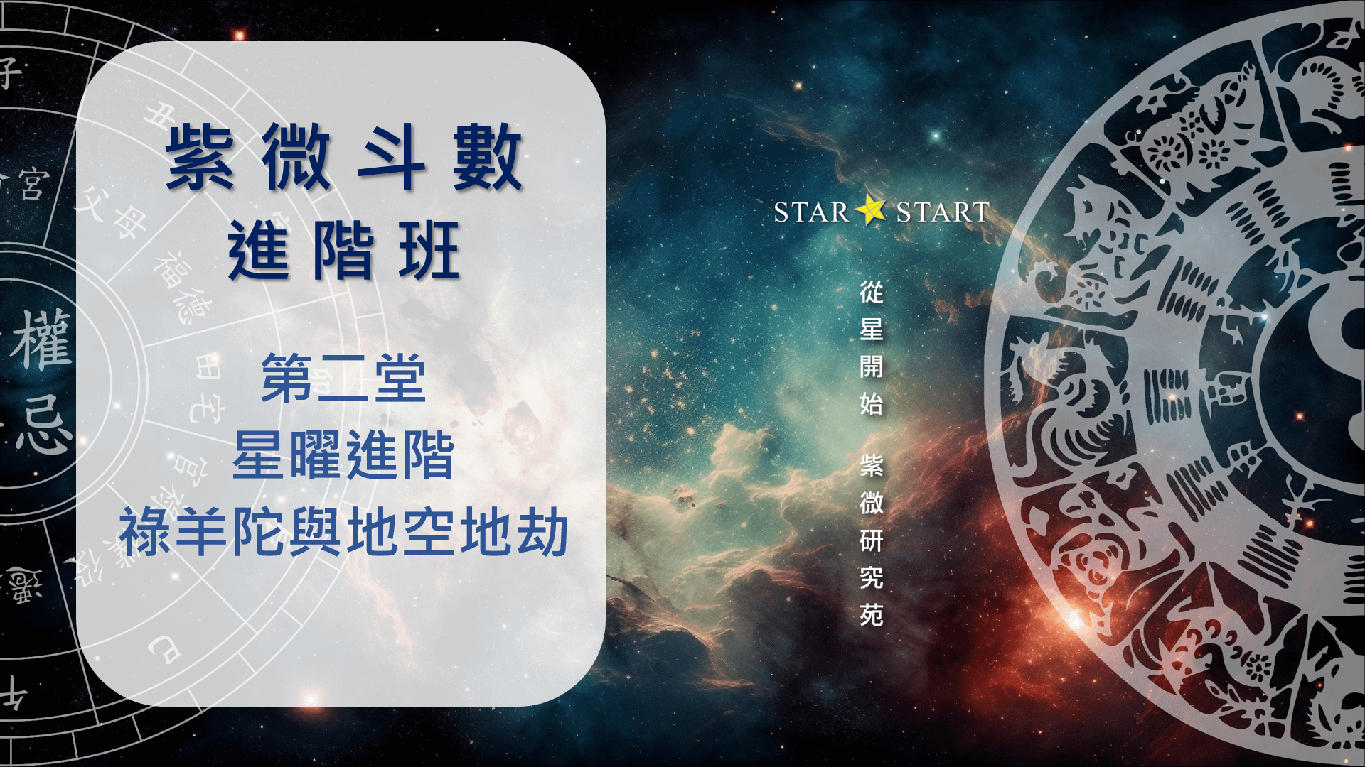 進階班 第二堂 星曜進階-祿羊陀及空劫