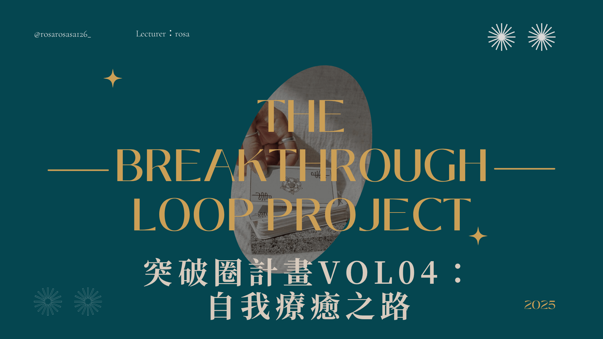 突破圈計畫 VOL.04：自我療癒與重新連結