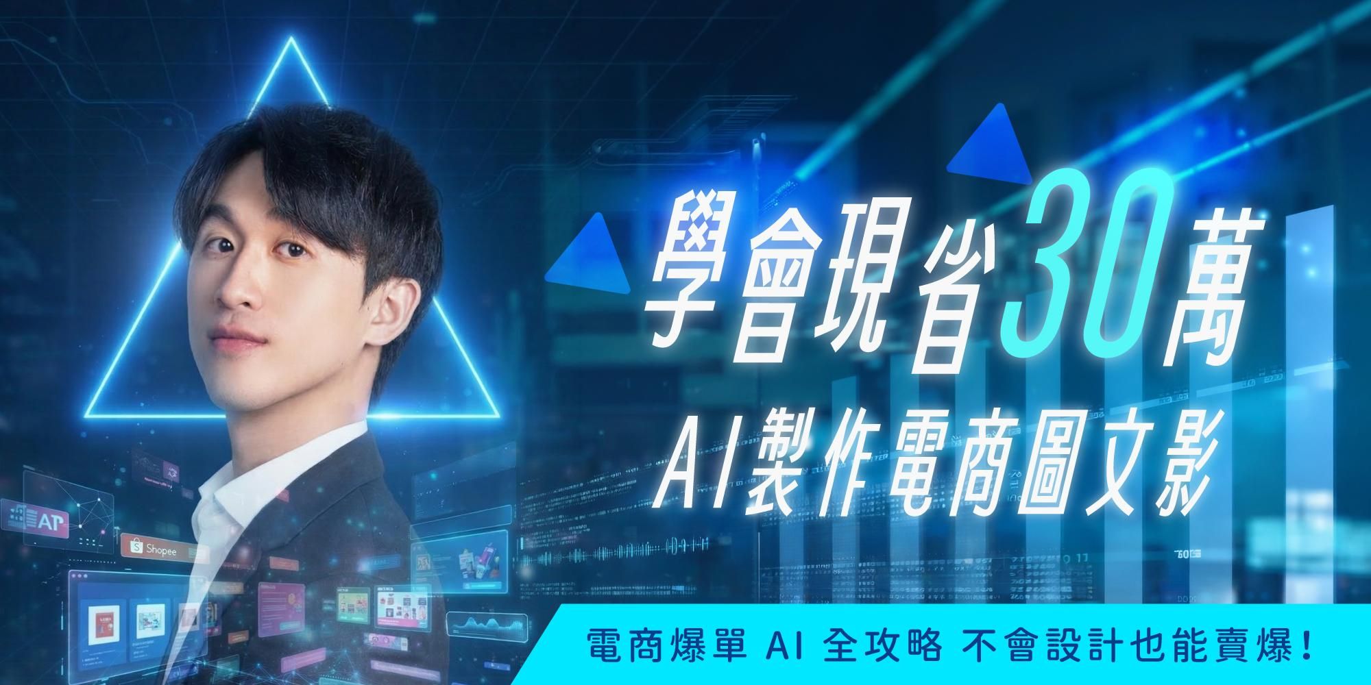 學會現省30萬！用AI製作電商圖文影
