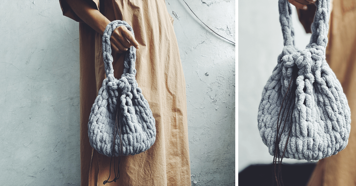 套圈圈_手提束口包