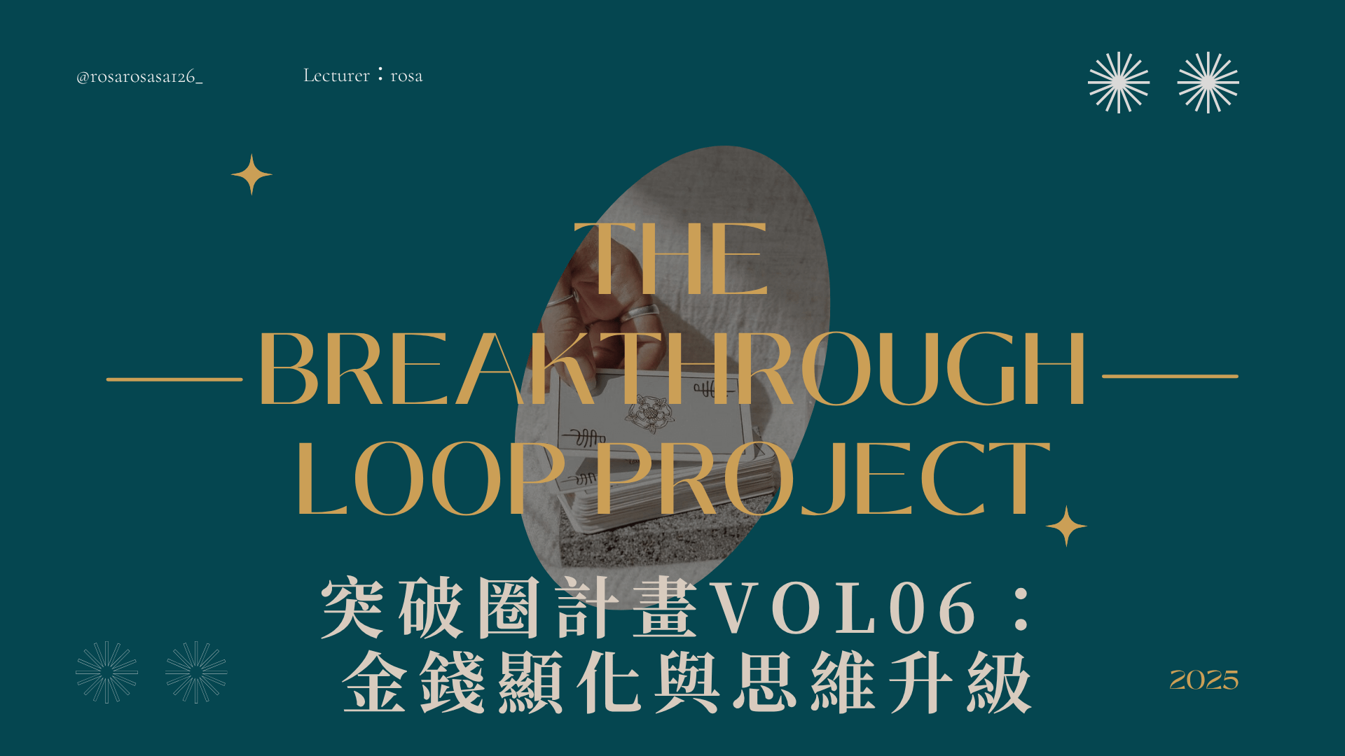 突破圈計畫 VOL.06：金錢顯化與思維升級