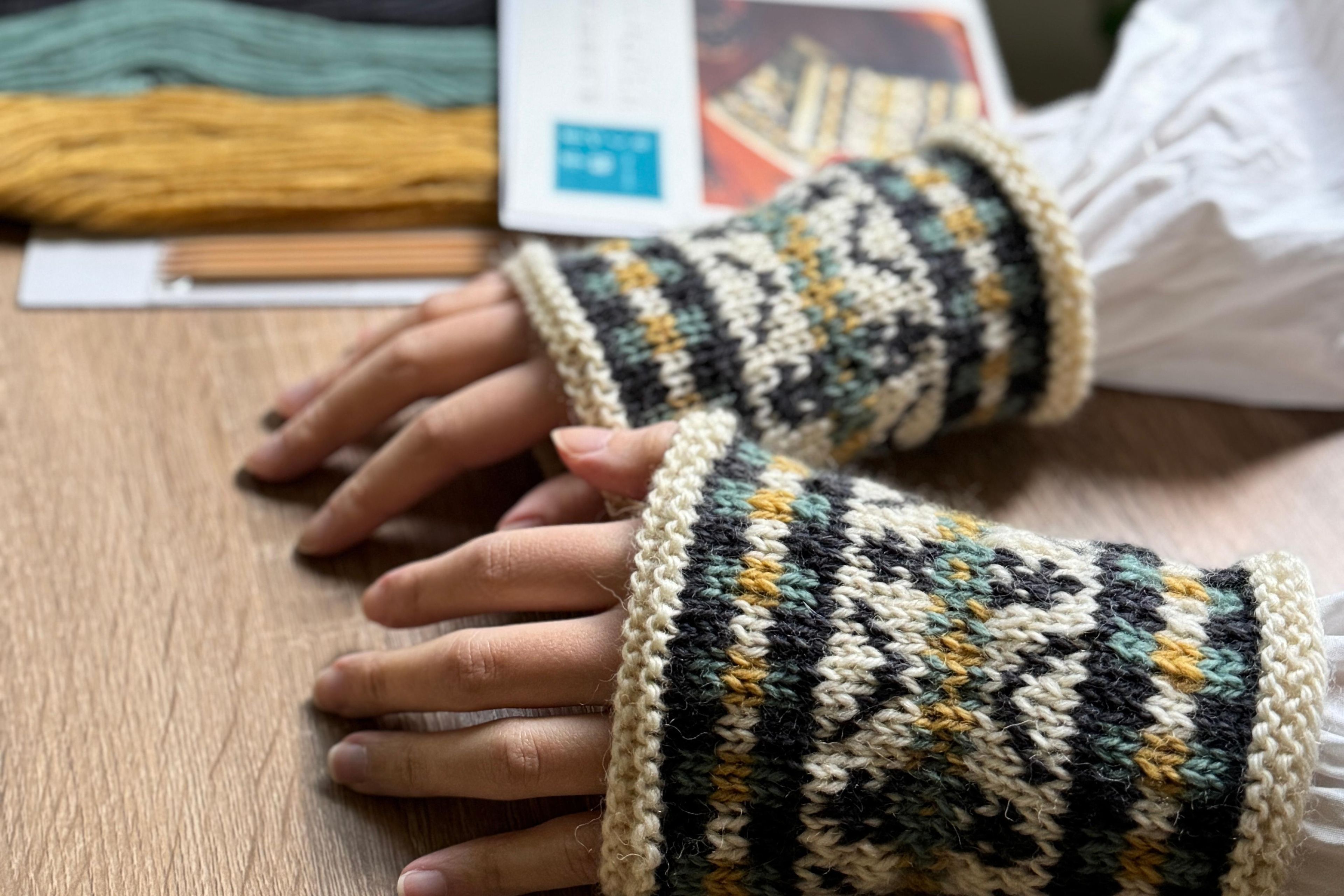 風工房 - 經典絕版材料包リストウォーマー日本手腕保暖套｜超值影音材料包