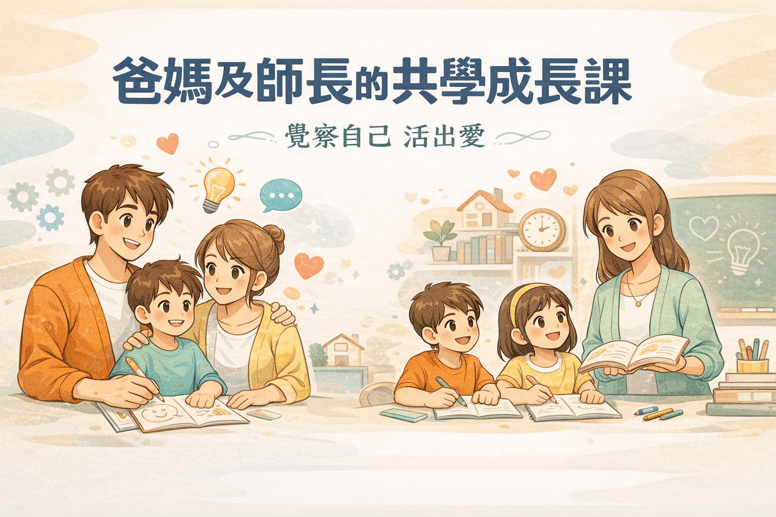 爸媽及師長的共學成長課