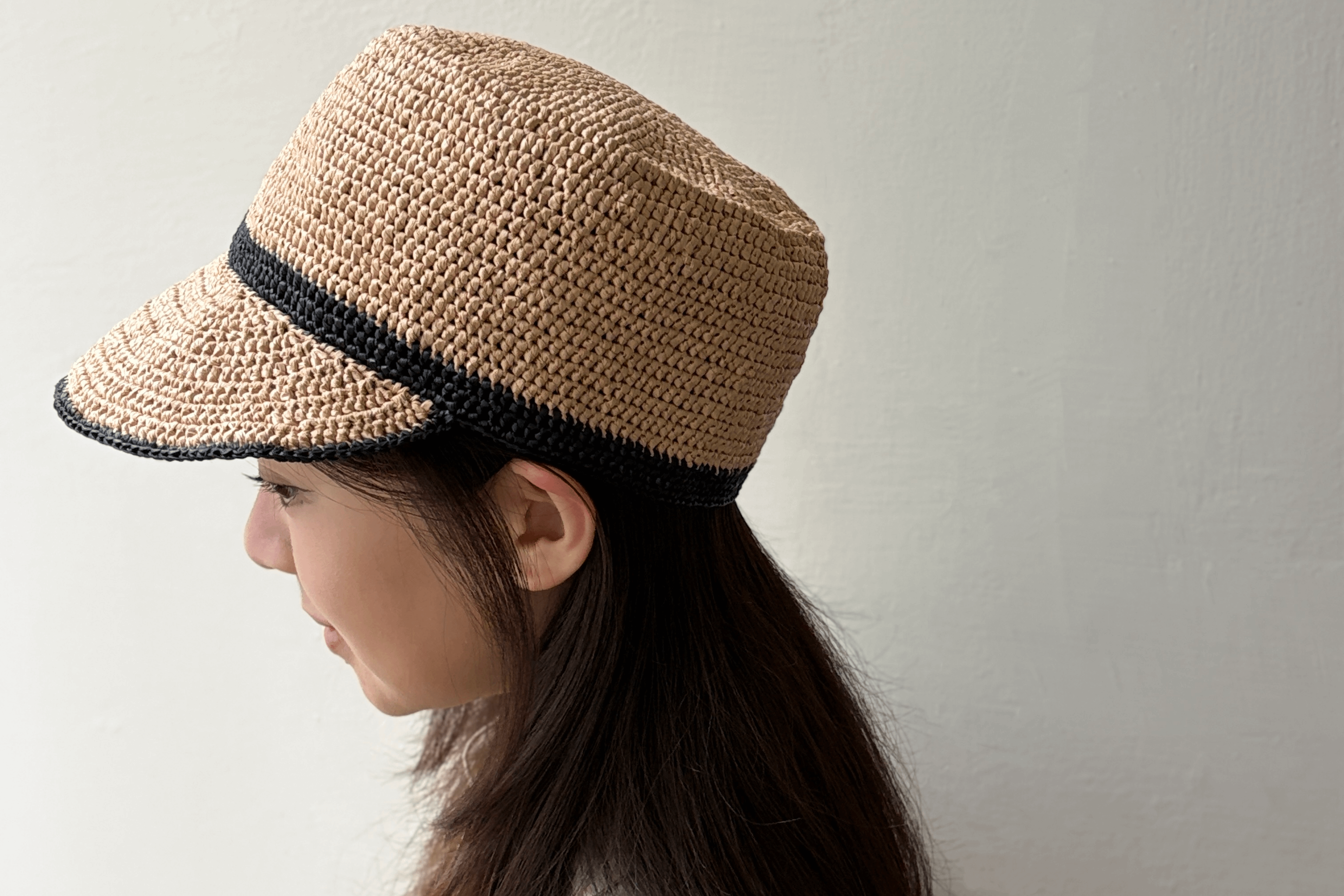 DARUMA 經典材料包 - キャップ日式短簷草帽｜超值影音材料包