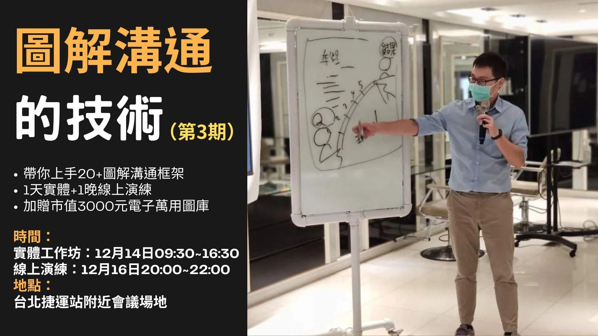 第3期「圖解溝通的技術」實戰工作坊(2024最終場)