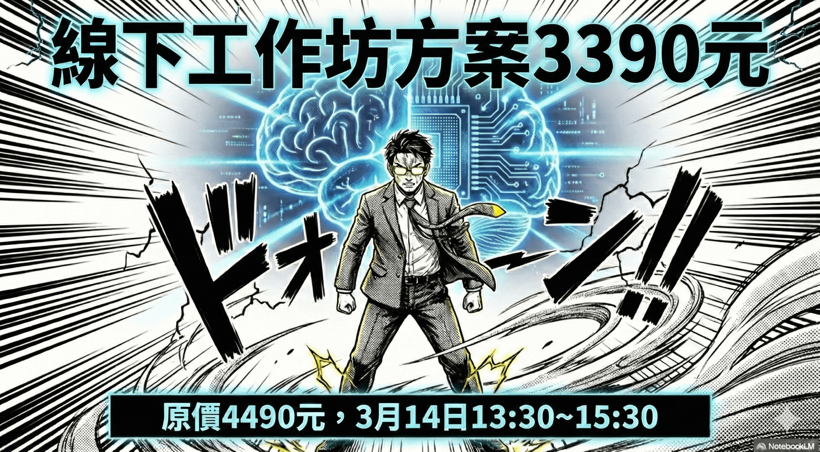 《AI 工具爆炸時代》 聯名講座 - B｜實體工作坊方案