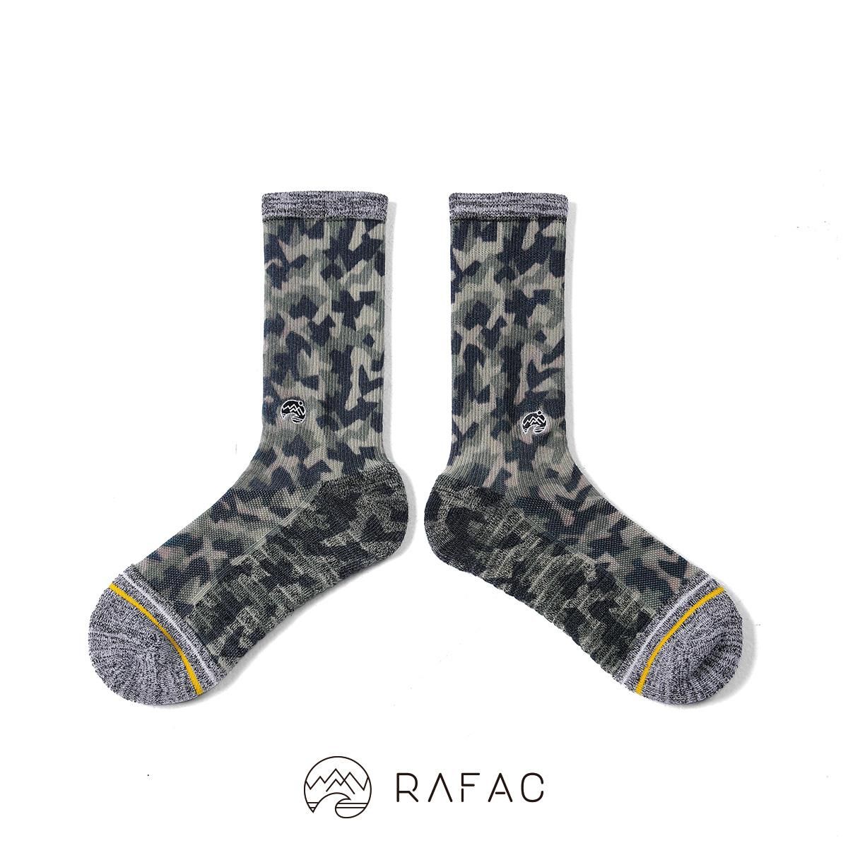 RAFAC機能襪 - RAFAC戶外機能動動襪_迷彩綠