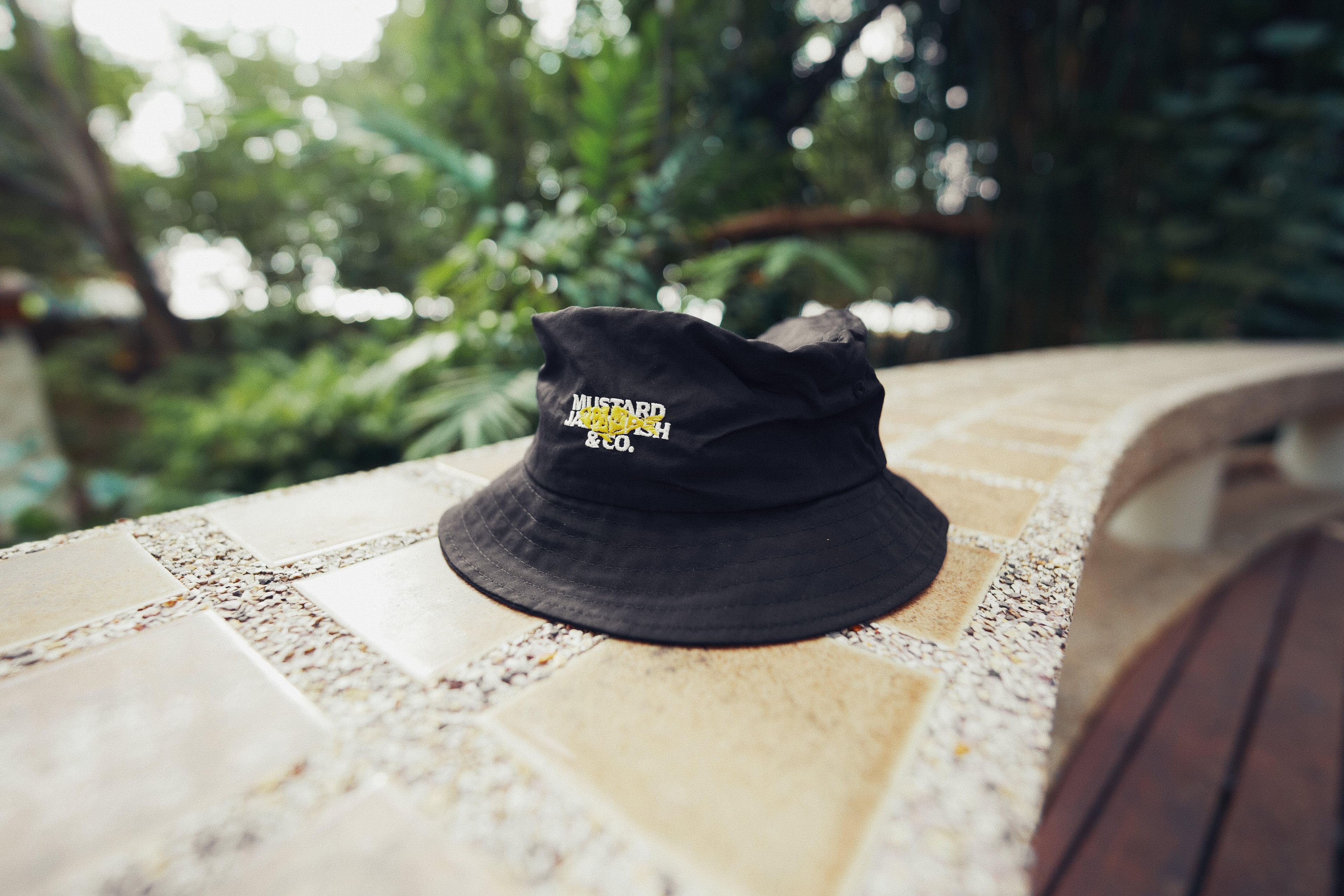 MUSTARD JAZZY FISH & CO. 帽款 - 漁夫帽 (黑色)