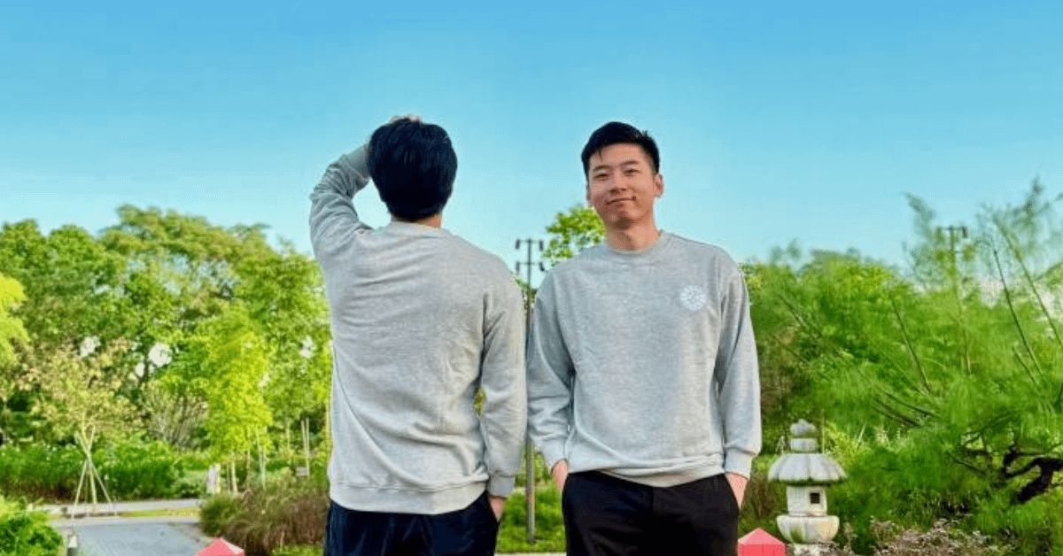 療癒冥想長袖大學T - 療癒冥想長袖大學T 灰色